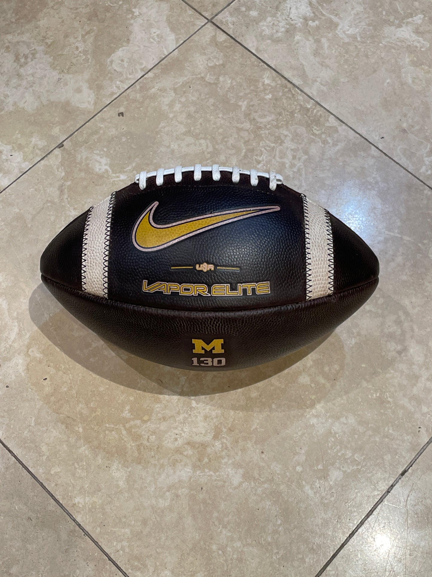 Nike Vapor Elite Fully Prepped Football! -Michigan