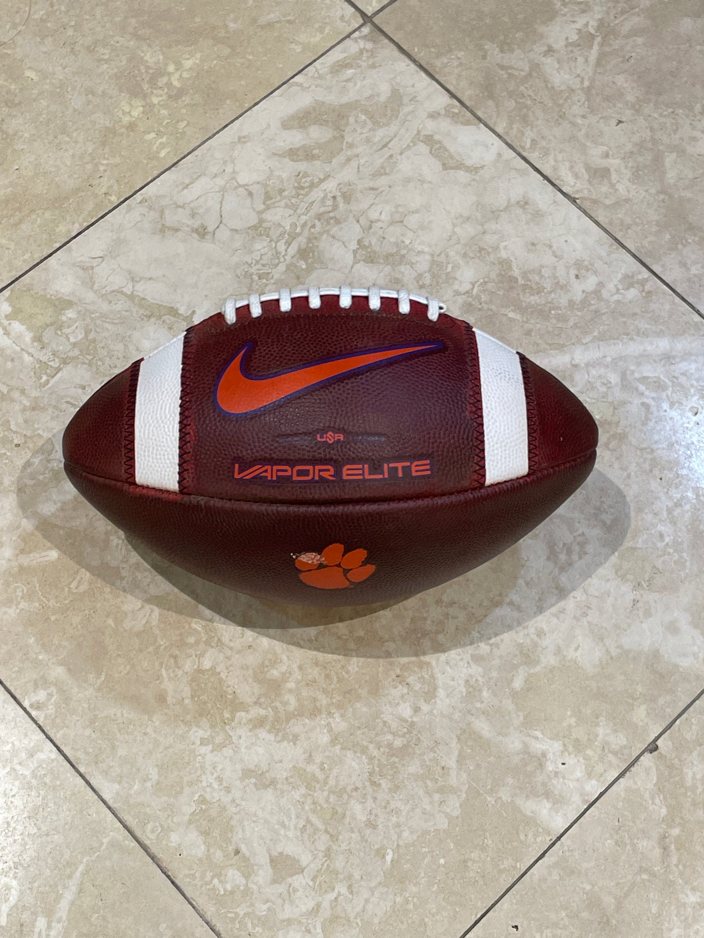 Nike Vapor Elite Fully Prepped Football! -Clemson