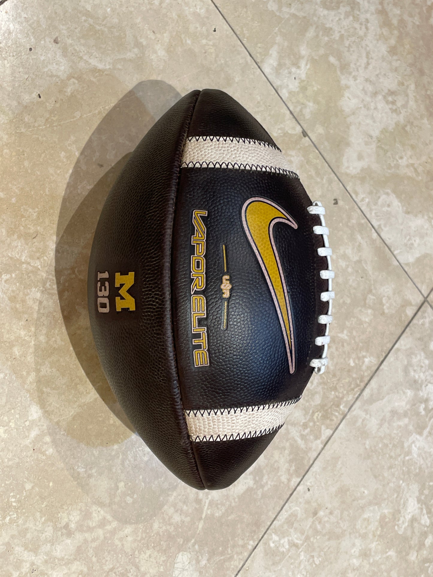 Nike Vapor Elite Fully Prepped Football! -Michigan