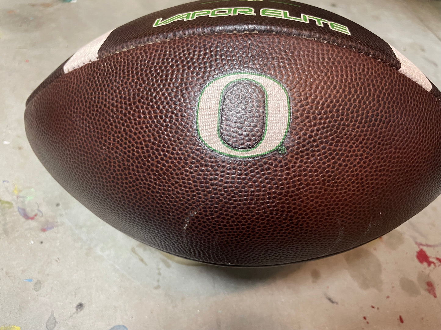 Nike Vapor Elite Fully Prepped Game Ready Football -Oregon